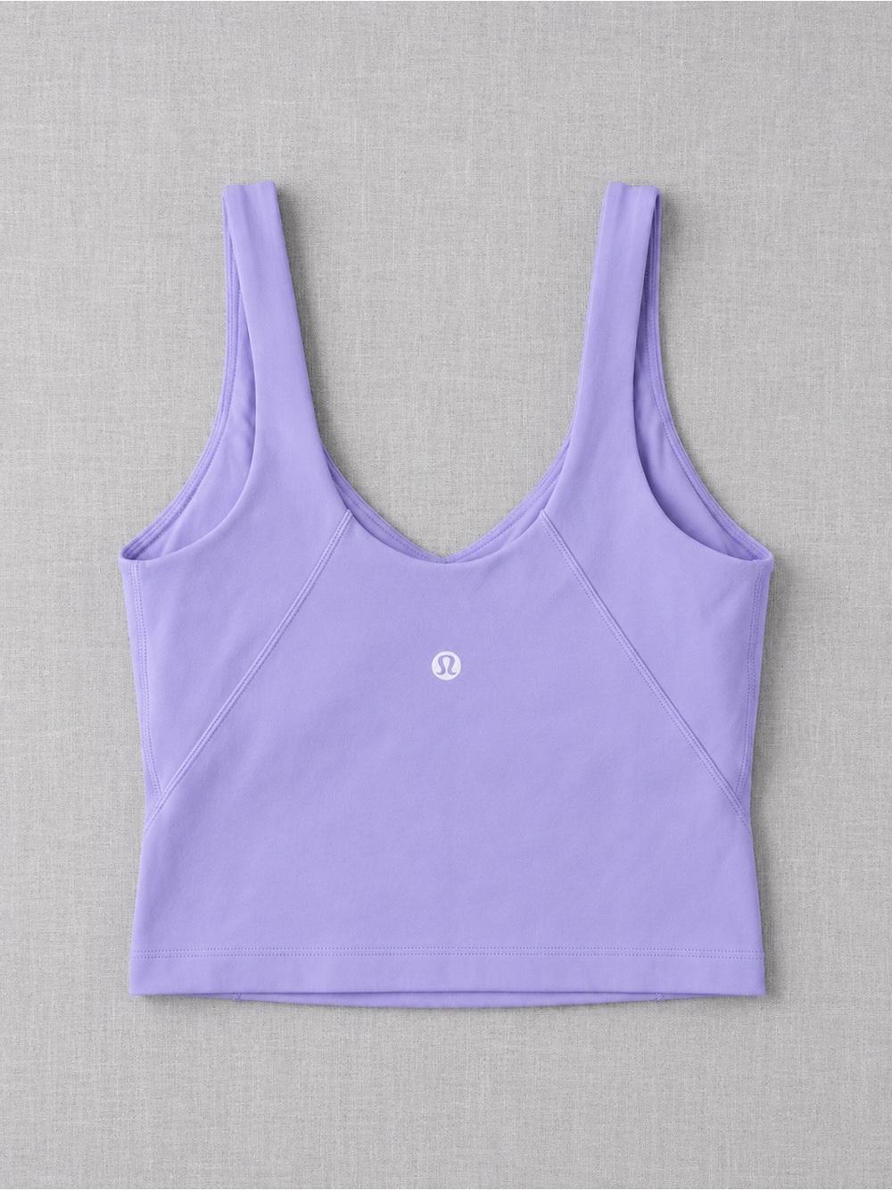 lululemon Align Lavender Scoop Neck Cropped Tank